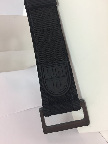 Luminox Watchband 3900 All Black NylonGrip 25mm Overall Width Fits 22mm Watches
