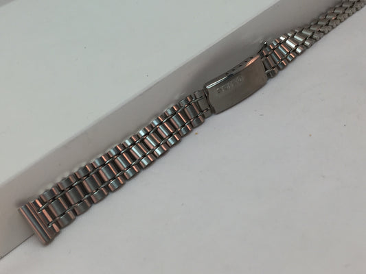 Seiko Original Watchband/Bracelet Ladies Unknown Model. 11mm Stainless Steel.