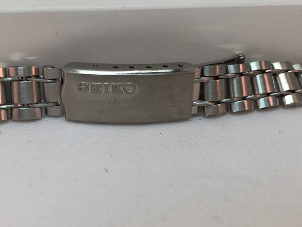 Seiko Original Watchband/Bracelet Ladies Unknown Model. 11mm Stainless Steel.
