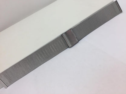 Pulsar WatchBand/Bracelet 18mm All Steel Mesh Clip On. Fits Most Any 18mm Watch.