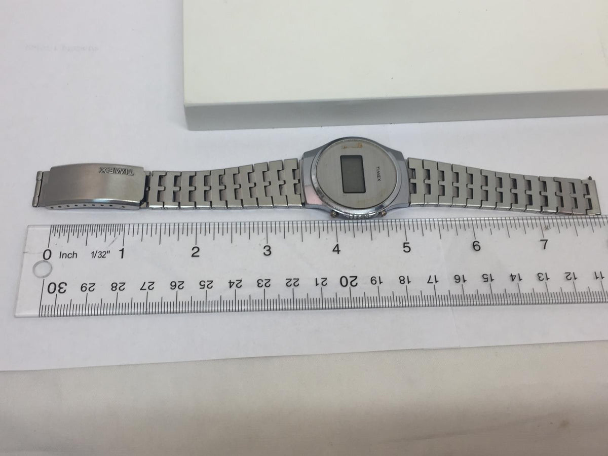 Timex Original Digital Watch Circa 1970.Used - Working. Features Date/Time/Light