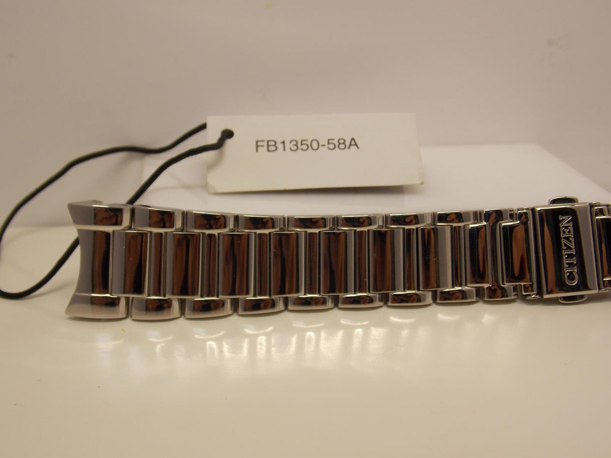Citizen Watchband.Ladies  Bracelet For Model FB1350-58A. Silver Tone Steel.