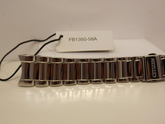 Citizen Watchband.Ladies  Bracelet For Model FB1350-58A. Silver Tone Steel.