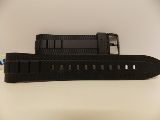 Casio Watchband EFR-545 Black Resin Solar Powered Edifice Strap. W/pins