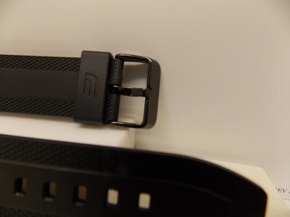 Casio Watchband EFR-545 Black Resin Solar Powered Edifice Strap. W/pins