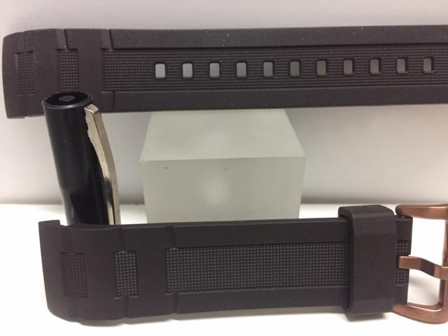 Casio Watchband EFR-516 Pg-5 Brown w/Bronze Tone Buckle. Original Edifice .