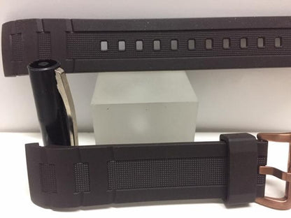 Casio Watchband EFR-516 Pg-5 Brown w/Bronze Tone Buckle. Original Edifice .