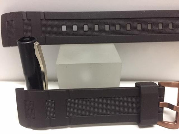 Casio Watchband EFR-516 Pg-5 Brown w/Bronze Tone Buckle. Original Edifice .