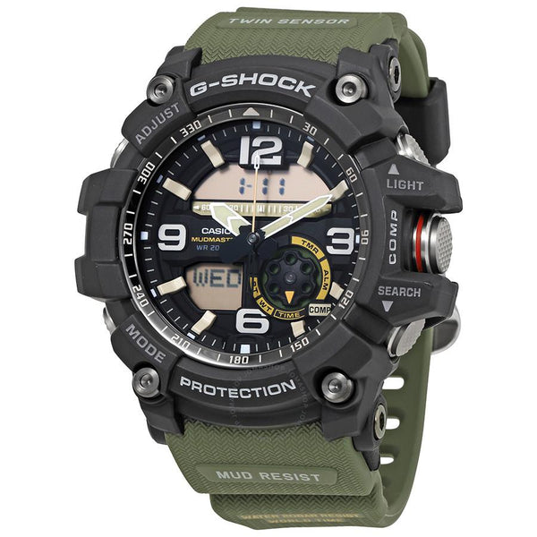 Casio GG-1000 -1ACR G-Shock MudMaster w/Compass/Thermometer.New w/Box & Warranty