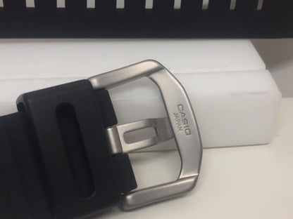 Casio Watchband PRW-3510. Black Silicone Strap for Protrek PRW3510