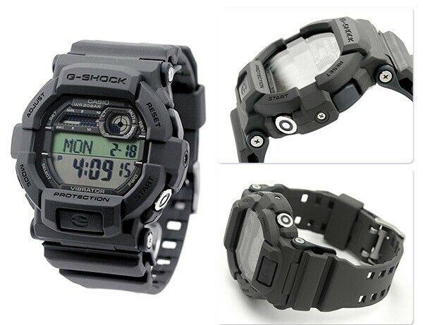 Casio Watchband GD-350 -8 DARK GRAY  for Vibrator Vibration Alarm Watch