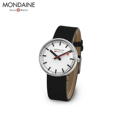 Mondaine Watch MSX.3511B.LB Featuring New Backlit Glowing Hands. Swiss Movement