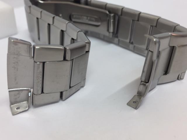 Casio Watchband WVQ-M410 Bracelet Steel Silver.(plastic attachment not included)