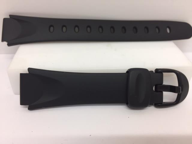 Casio Watchband LW-200 Original Black Resin WR50M Strap