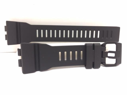 Casio Watchband GBA-800,GBD-800 Black Strap For Steptracker (black nib/tang )