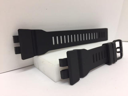 Casio Watchband GBA-800,GBD-800 Black Strap For Steptracker (black nib/tang )
