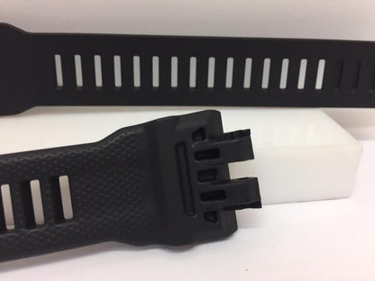 Casio Watchband GBA-800,GBD-800 Black Strap For Steptracker (black nib/tang )