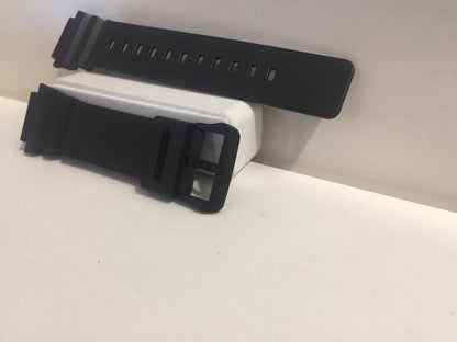 Casio Watchband MRW-210 Original Black Resin Strap. Watchband