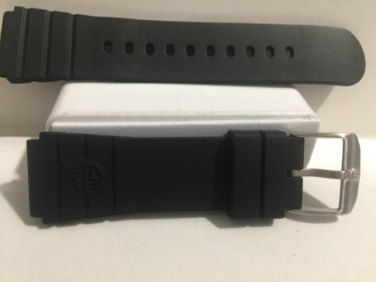 Luminox WatchBand Navy Seals Series 3000 22mm Blk Rubber Strap FPX.3000.21Q.2.K