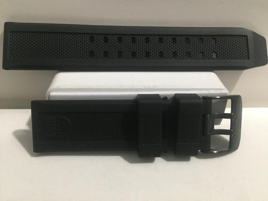 Luminox Band/Rubber Navy Seals Series 3050 23mm. fpx.3050.20B.2.k Black Buckle