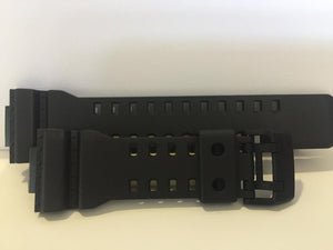 Casio Original Watchband GA-700, GA-7000 Original G-shock Black Resin Strap.