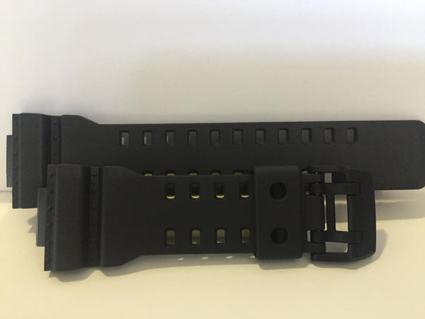 Casio Watchband GA-700, GA-7000 Original G-shock Black Resin Strap. brspan style='color red'Image Up