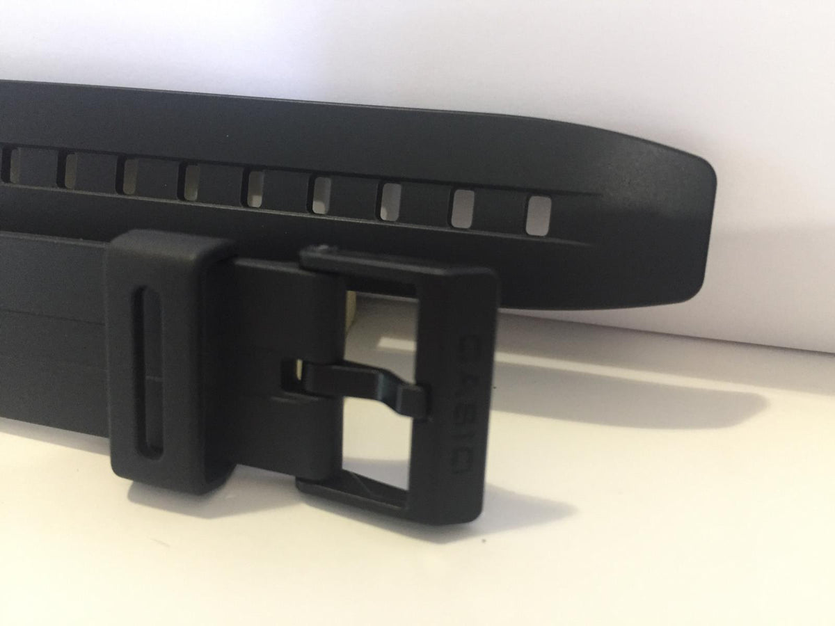 Casio Watchband WS-300 Original Strap for Lap Memory 10 Iluminator. Black