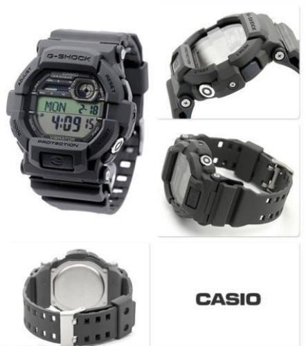 Casio GD350-8 G-shock 43mm Military Dark Gray W/Vibrating Alarm.200m Watertight