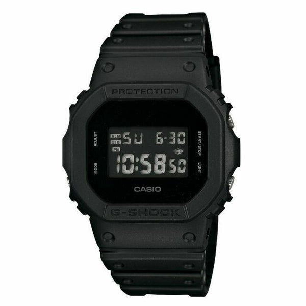 Casio G-shock Watch DW-5600BB-1CR. All Black Band/Case/Dial.