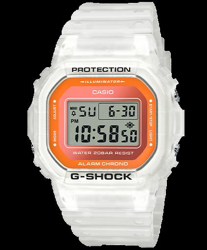 Casio G-shock Watch DW-5600 LS-7 The Classic Model in Frosted White