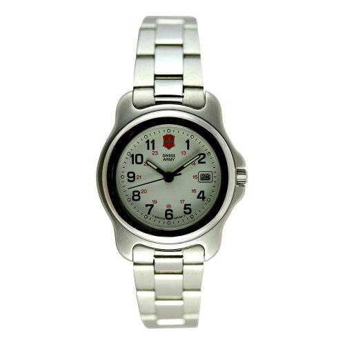 Swiss Army Watchband Original Officer Womens Steel Bracelet 15mm Curved End Caps