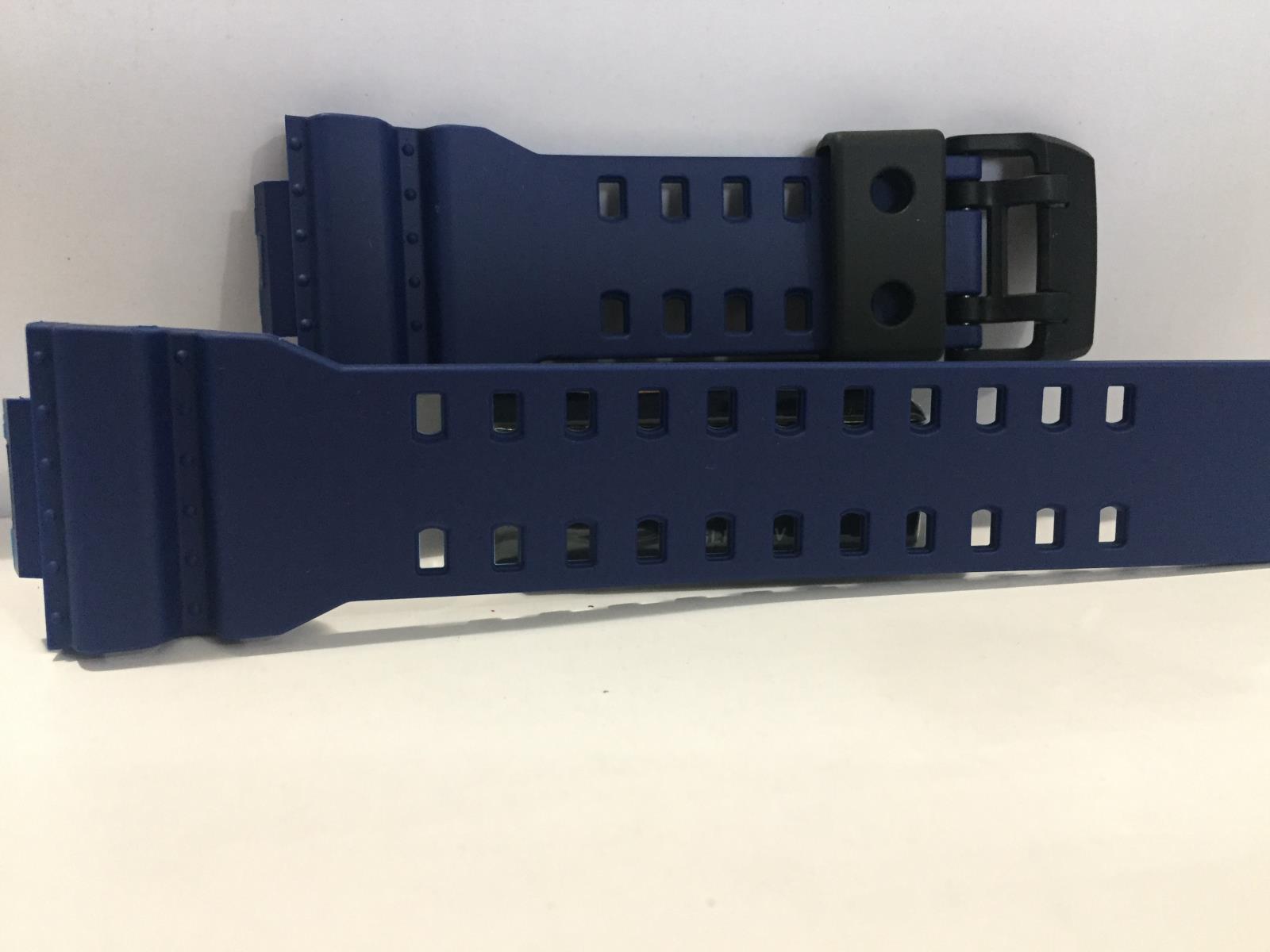 Casio Watchband GA-700 -2A. Original Blue Casio G-Shock Strap For GA-700-2ADR