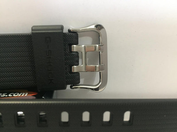 Casio Watchband GWG-100 -1A. Original Blk Resin "Mud Resist Multi Band 6" Strap