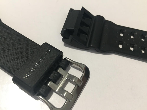 Casio Watchband GWG-100 -1A. Original Blk Resin "Mud Resist Multi Band 6" Strap