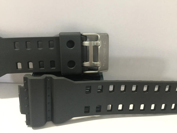 Casio Watchband GA-100 C-8, GA-110 TS Original G Shock. Dark Matte Gray Strap