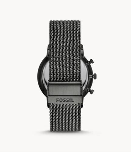 Fossil Chronograph Watch FS5699 Mens Stainless Steel Smoke Band/Case