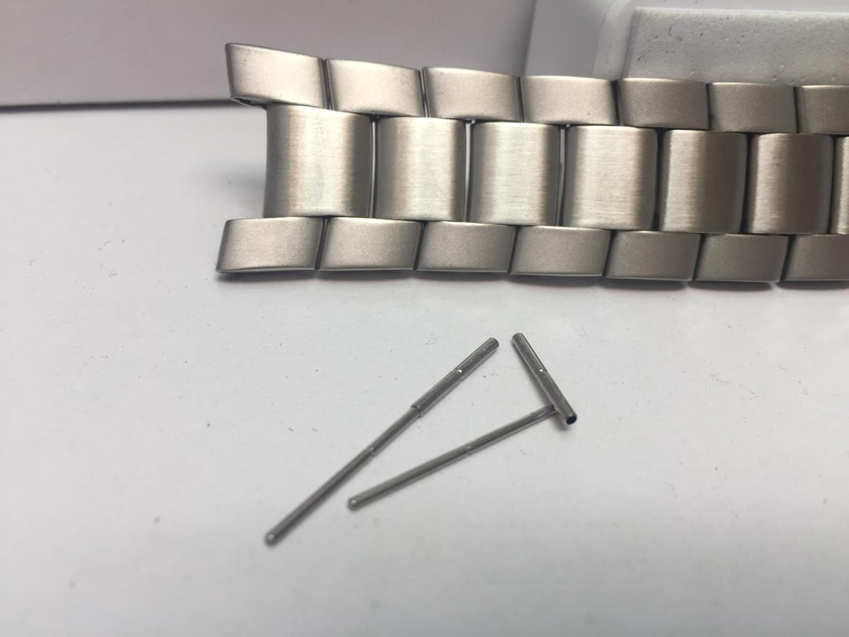 Casio Watchband Bracelet EF-105 w/Attaching pins and tubes. Stainless Steel.