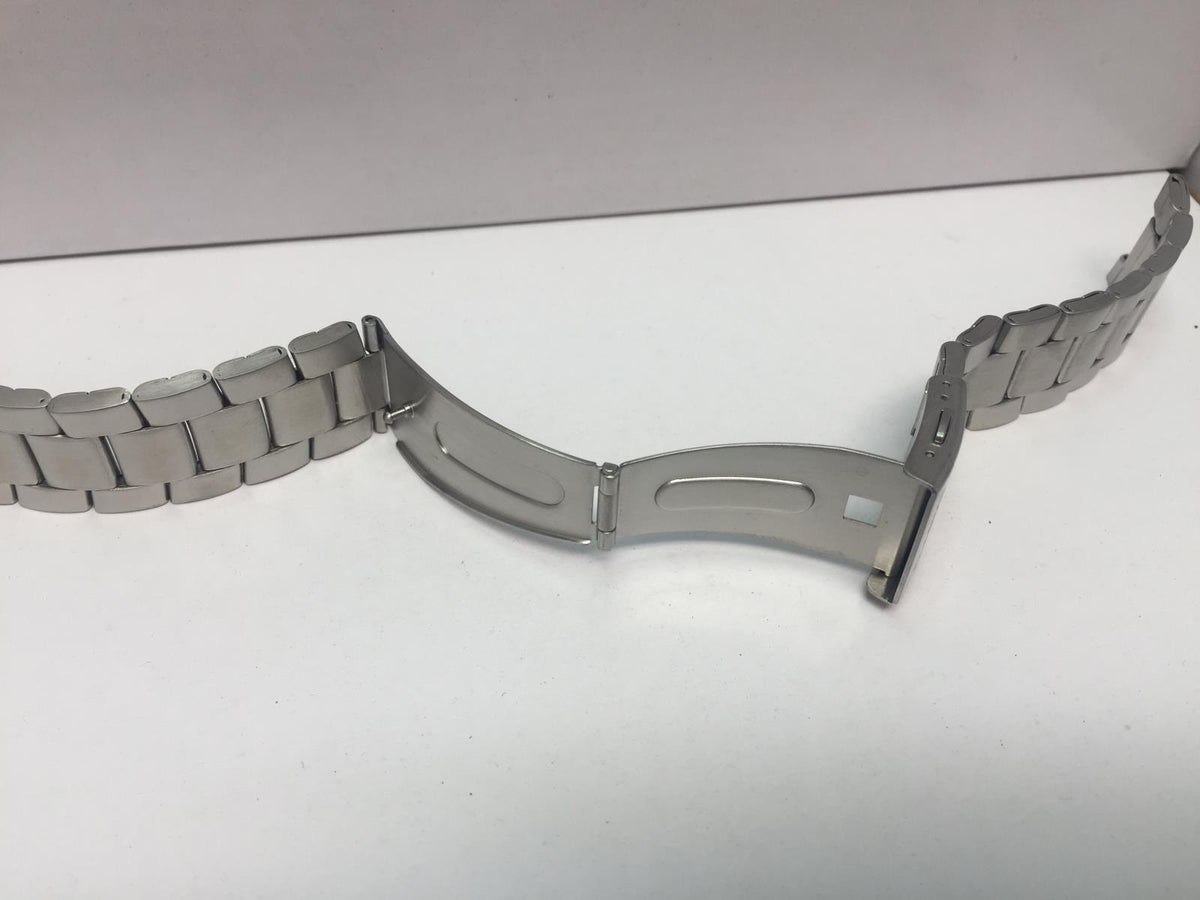 Casio Watchband Bracelet EF-105 w/Attaching pins and tubes. Stainless Steel.