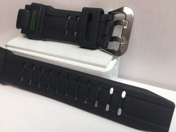 Casio Watchband GW-4000 -1A3 Black Strap Green Graphics Tough Solar G-Shock