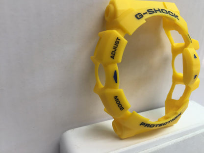 Casio Watch Parts Original Bezel/Shell Yellow GA-400 -9A.