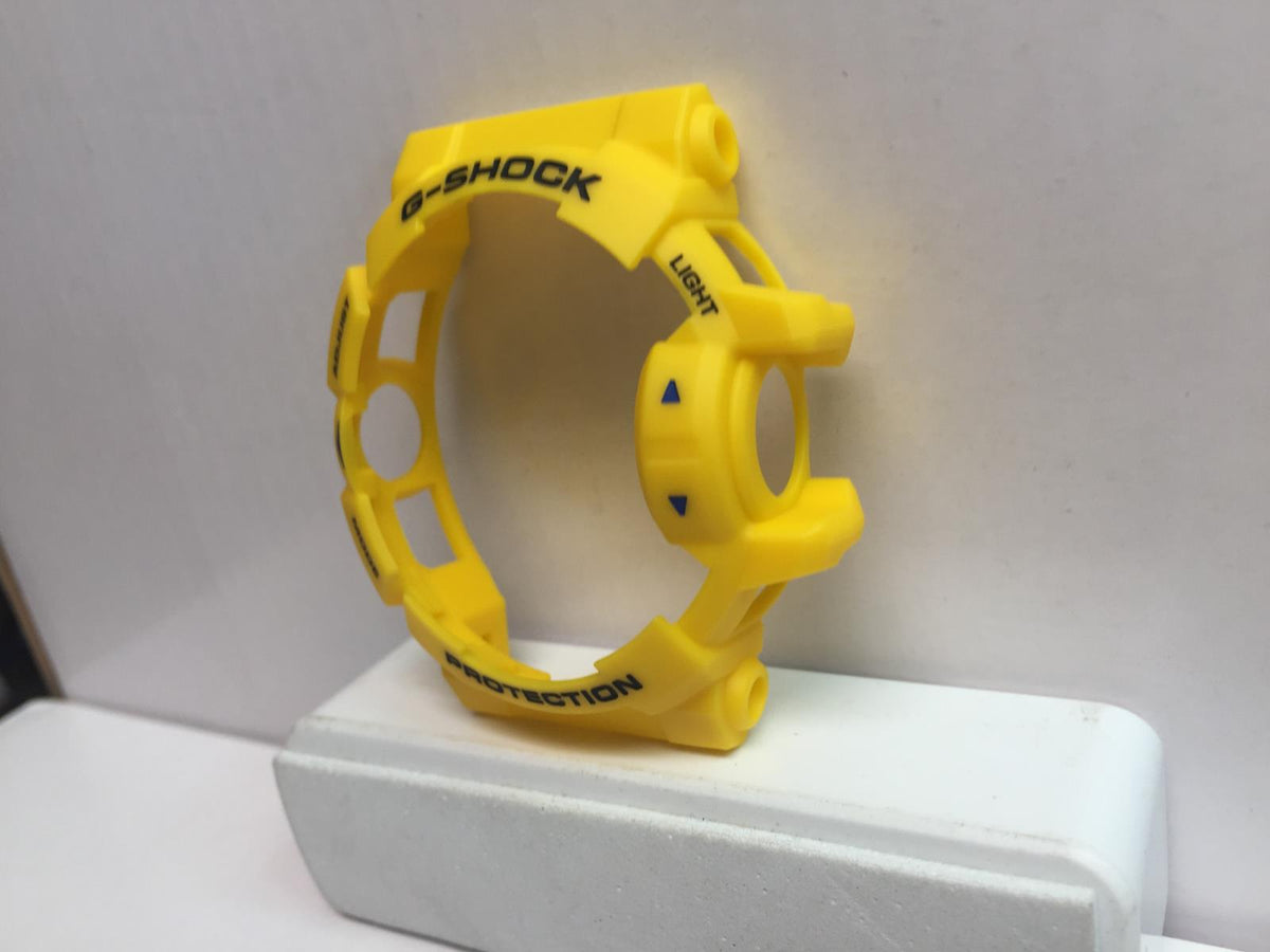 Casio Watch Parts Original Bezel/Shell Yellow GA-400 -9A.