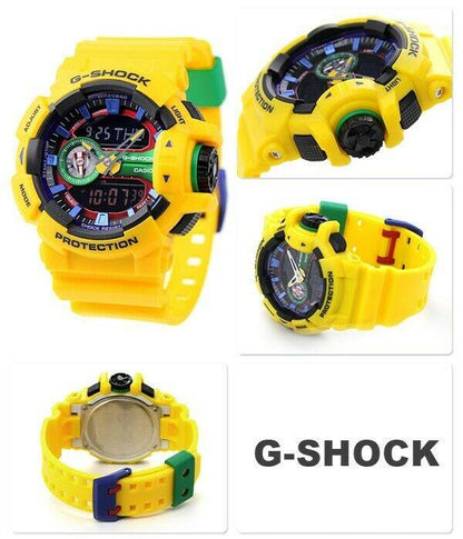 Casio Watch Parts Original Bezel/Shell Yellow GA-400 -9A.