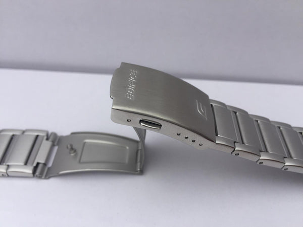 Casio Watchband Bracelet EFR-503. Edifice All Steel Push Button Deployment Band
