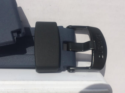 Casio Watchband HDD-600 -2 Blue. 18mm Resin Illuminator Band. Sport Strap.