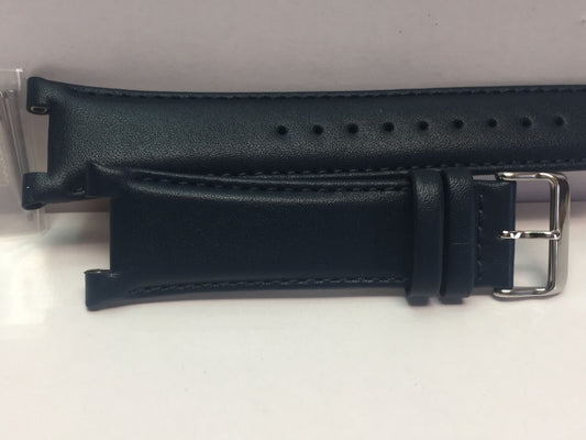 Casio Watchband EQS-910 BL-2 Blue Leather Strap w/Pins. Original Casio Edifice