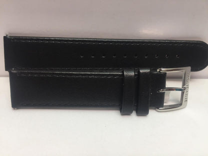 Mondaine Swiss Railways Watchband FE3118.20Q.5 Mens 18mm Black Leather w/EZ Pins