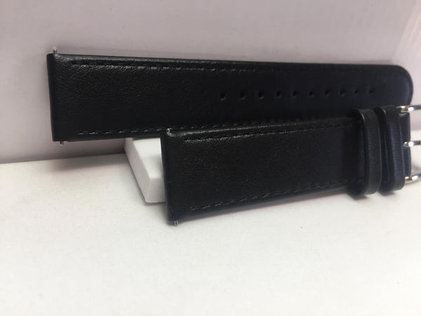 Mondaine Swiss Railways Watchband FE3118.20Q.5 Mens 18mm Black Leather w/EZ Pins