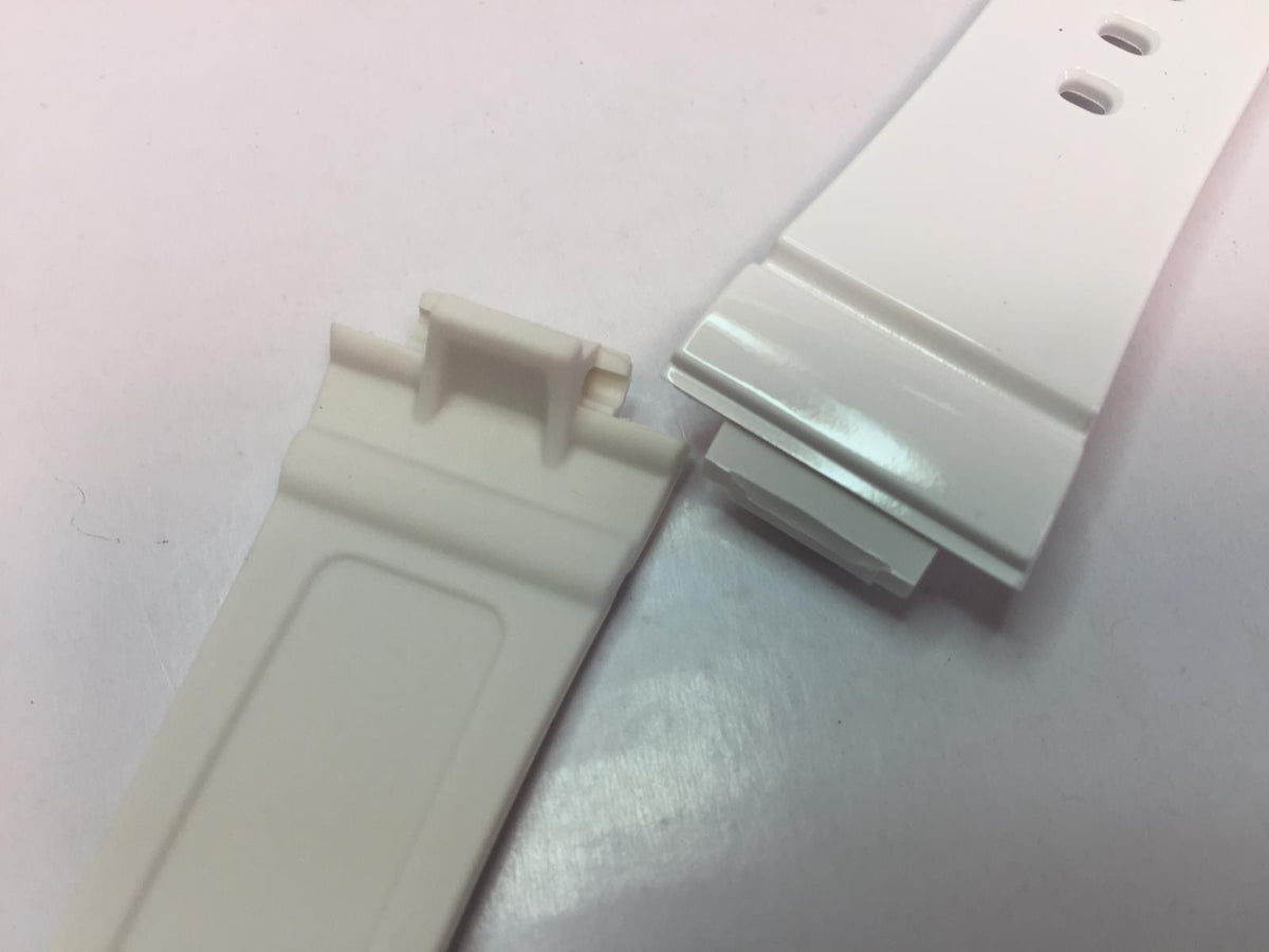 Casio Original Watchband BG-6900, BG-6903, BGD-140 Baby-G White Strap. Band