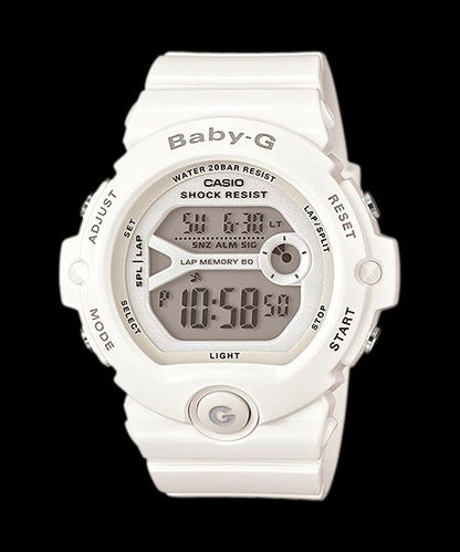 Casio Original Watchband BG-6900, BG-6903, BGD-140 Baby-G White Strap. Band