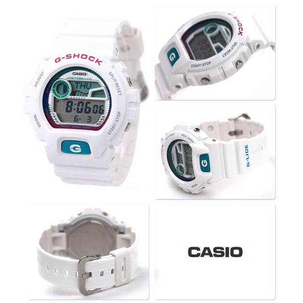 Casio Watch Parts GLX6900, GLX-6900 -7 Bezel/Shell White.Original G-Shock Parts